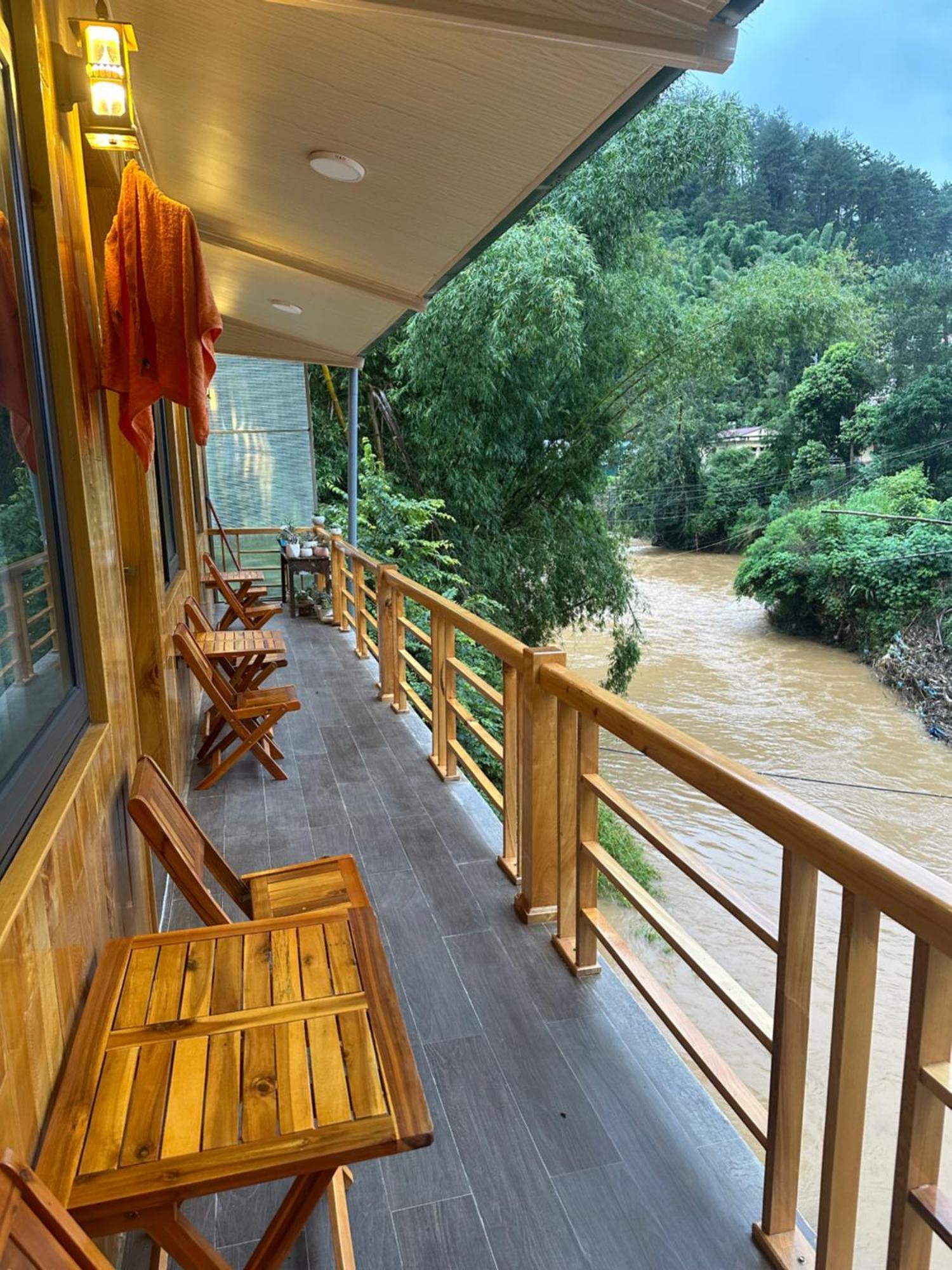 Nha Nghi Kim Dong 2 Bed & Breakfast Mu Cang Chai Exterior photo